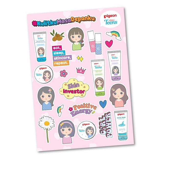 

New - FREE GIFT, NOT STICKER PIGEON TEENS