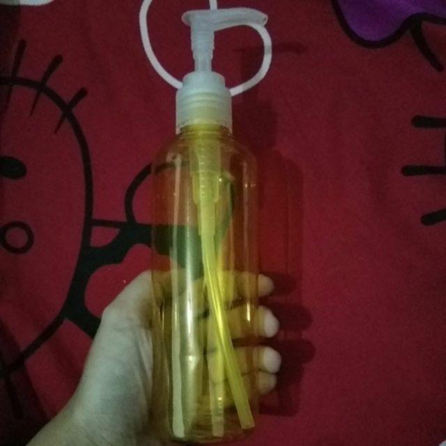 Botol Plastik Pet 250 Ml Tutup Pump Minimal 10 Pcs