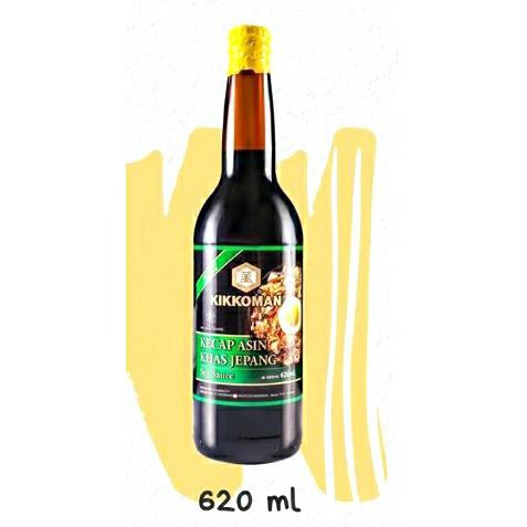 

[[BISA COD]] Kikkoman HALAL Soy Sauce | Kecap Asin Jepang | Shoyu Jepang 620ml TERUJI Kode 518