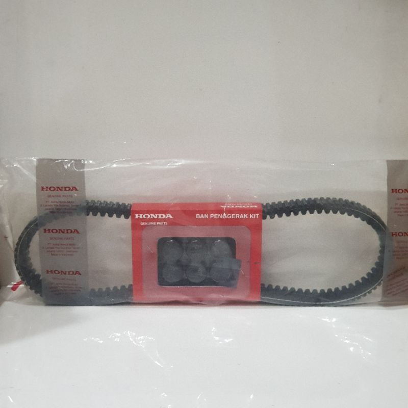 VANBELT+ROLLER HONDA AHM GENIO BEAT DELUXE SCOOPY 2021 ORIGINAL HONDA KOJ