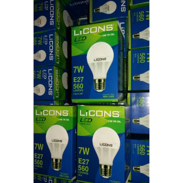 Lampu rumah led 7 watt licons murah dan tahan lama