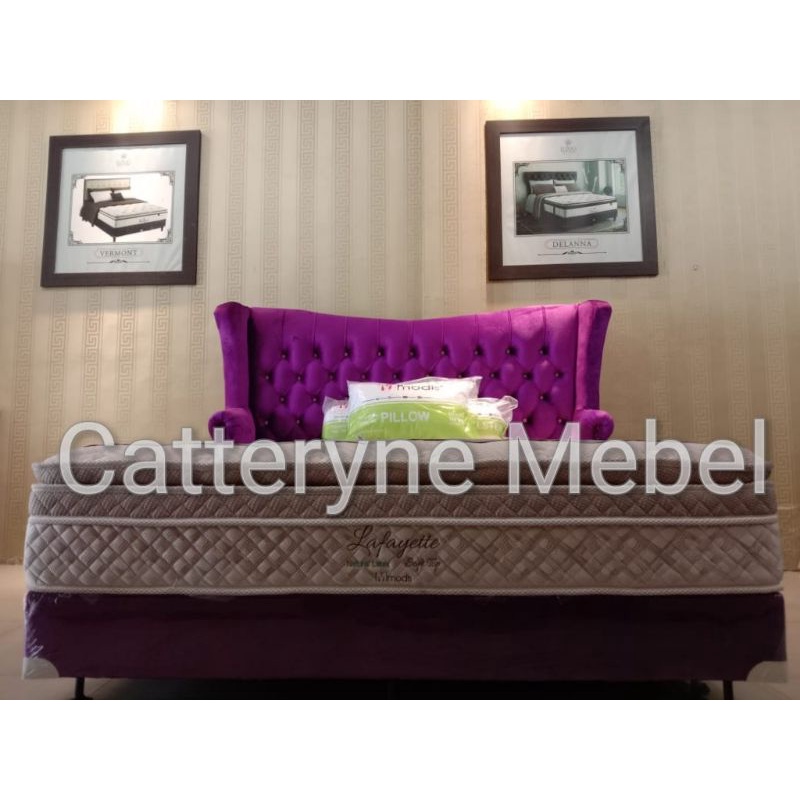 MATRAS SET/KASUR/MATRAS MODIS/TYPE LAFAYETTE/NATURAL LATEK SOFT TOP 180