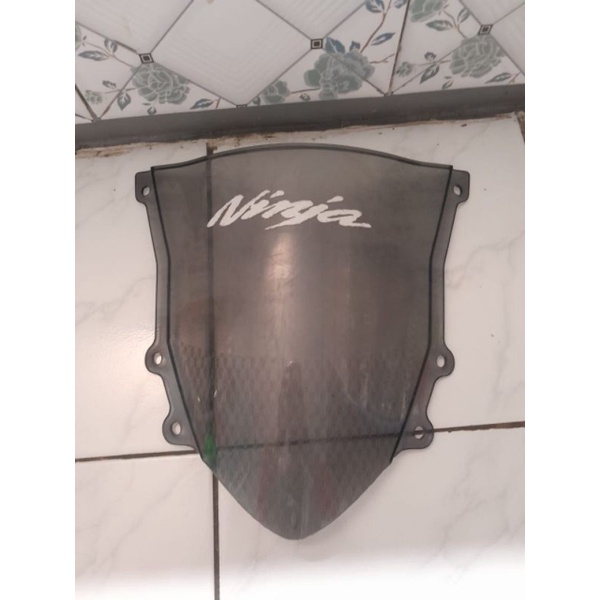 Visor fairing tameng depan Ninja Rr new original copotan