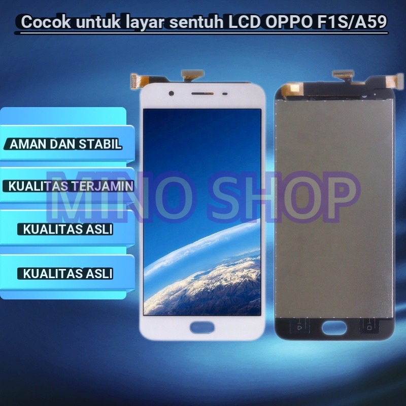 LCD TOUCHSCREEN OPPO F1S - A59 - A1601 FULLSET