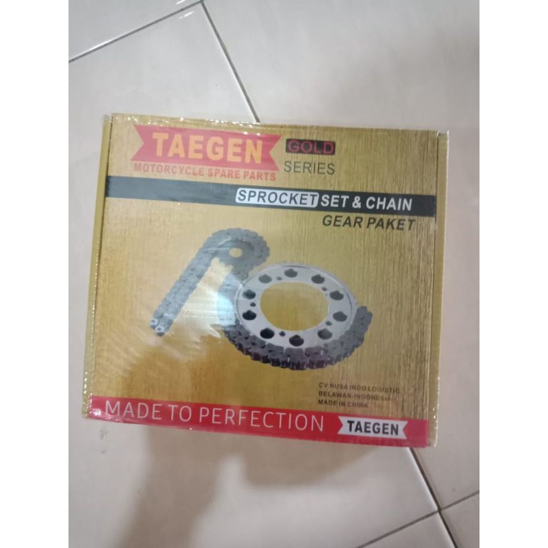 GIR SET KOMPLIT GIGI TARIK KOMPLIT MEGA PRO / GEAR RANTAI MEGA PRO / GIR SET MEGA PRO / GIGIK TARIK