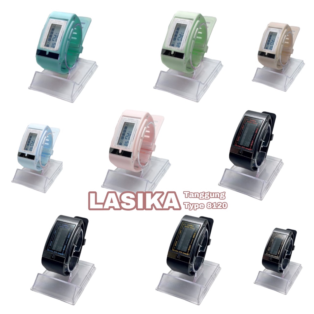 [NEW] JAM TANGAN DIGITAL LED UNISEX WANITA PRIA TERMURAH ANTI AIR 8120