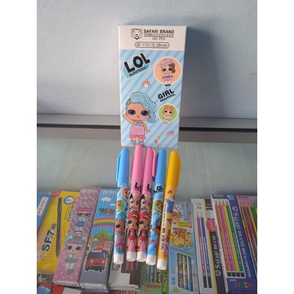 

Bolpoint karakter isi 12 pcs tebal