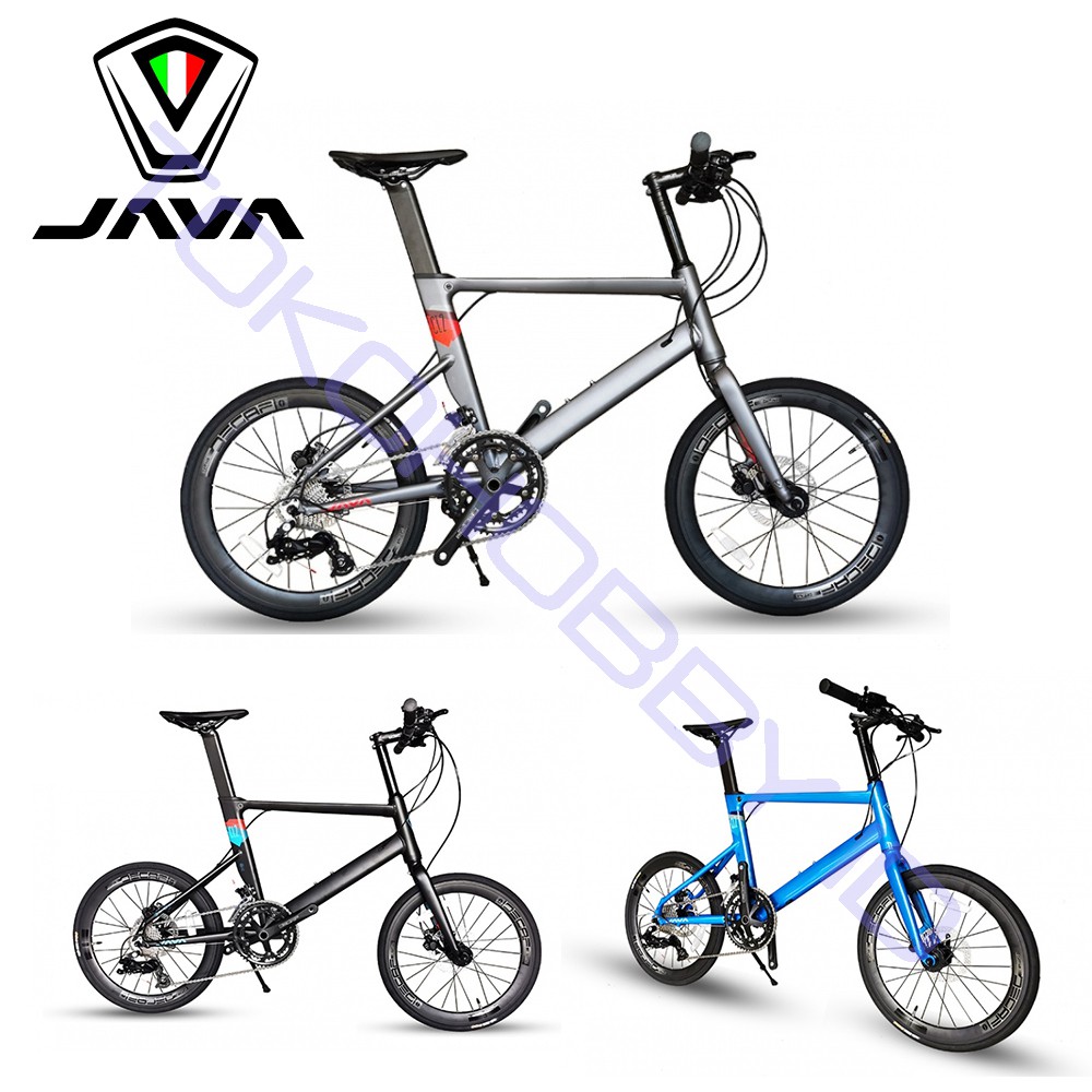 Sepeda Minivelo Java CL2 18 Speed 451 Flatbar Roadbike Mini Velo