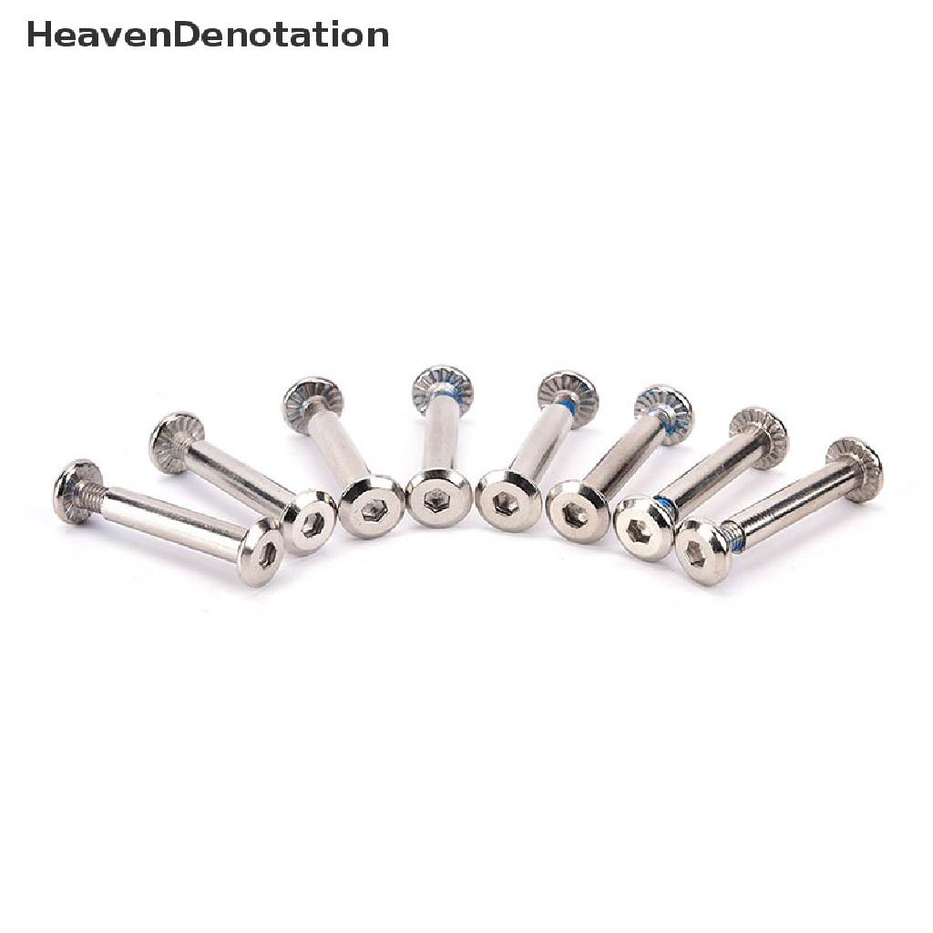 [HeavenDenotation] 8x/set inline roller axles blades screws skate wheel bolts for skate shoes