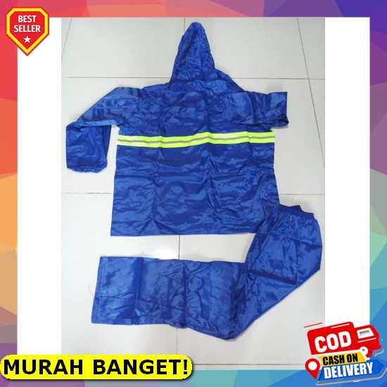 Jas Hujan Pria Jumbo Big Size Xxxl Mantel Dewasa Set Setelan Besar Orang Gemuk Tebal Bagus Murah Jas