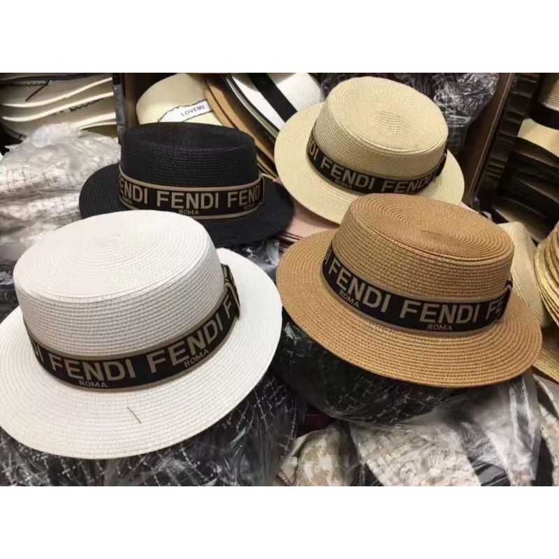 TOPI BUCKET HAT FENDI WANITA IMPORT MURAH