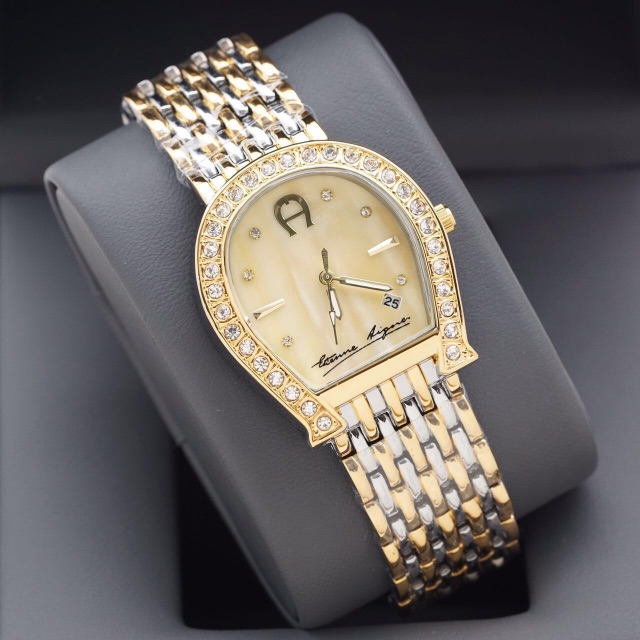 AIGNER KOMBINASI GOLD&WHITE