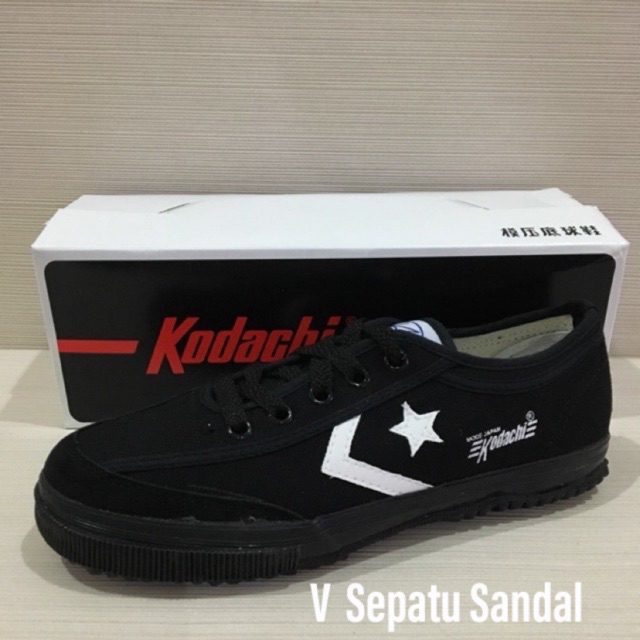 Sepatu Capung-Kodachi 8119-Black-black