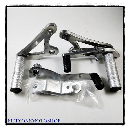 Foot Step Set Underbone Yamaha Vega R  Chrome