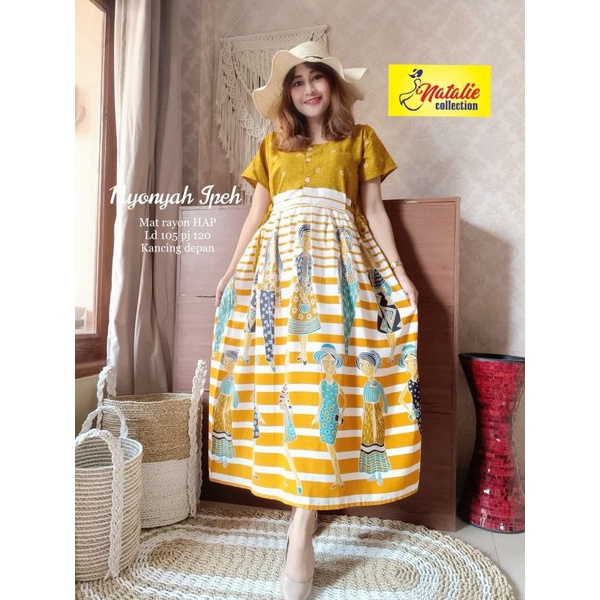 daster wanita terbaru/daster nyonya ipeh/daster wanita kekinian