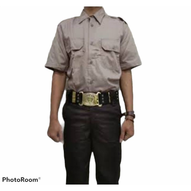 PDH SATPAM TERBARU/PDH SATPAM COKLAT