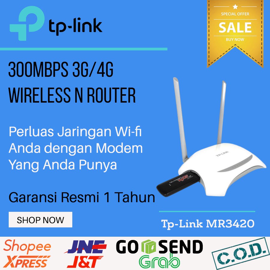 Router Ruter Wifi TP Link TL MR3420 MR 3420 4G LAN Wireless Modem Huawei 3G 4G Tp Link Wifi Router