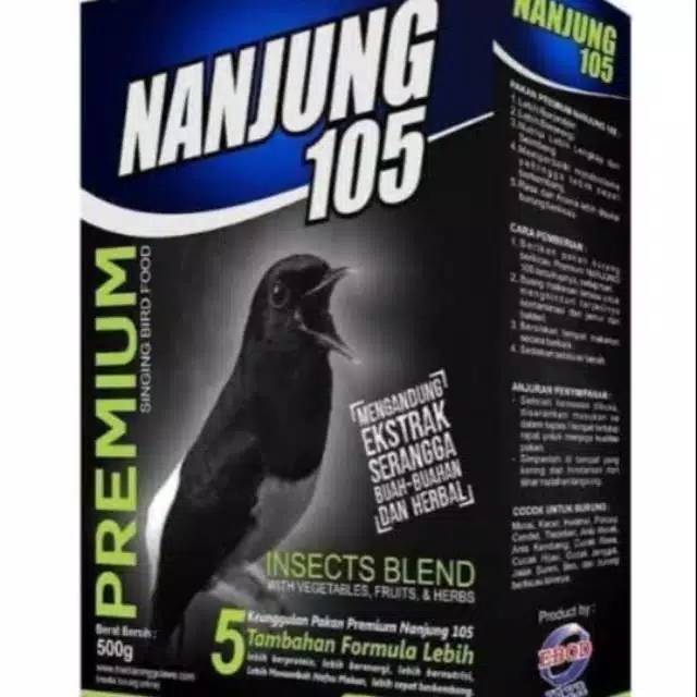 NANJUNG 105 500GR pakan burung