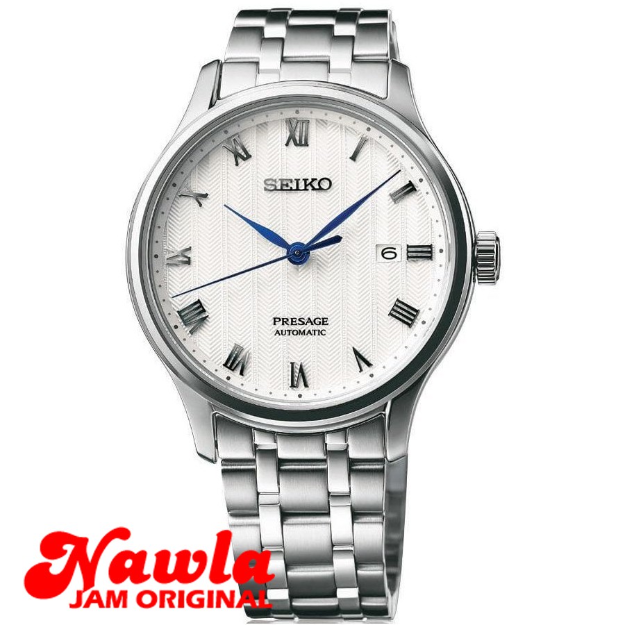 Seiko Presage SRPC79J1 Automatic White Dial - Jam Tangan Pria SRPC79