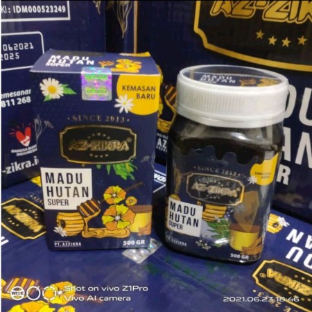 Azzikra Madu Hutan Super Manis 500gr / Madu Hutan Az-Zikra