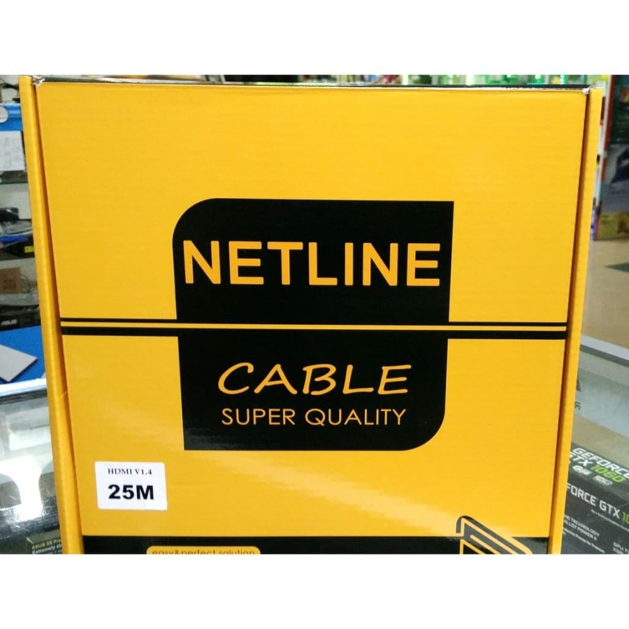 Kabel HDMI To HDMI 25M V1.4 - Merk Netline