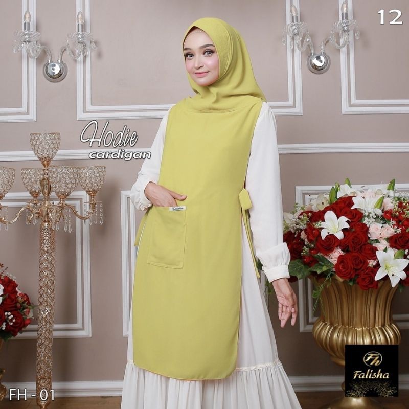 Hijab Jilbab Instan HODIE CARDIGAN Ceruty Premium Babydoll