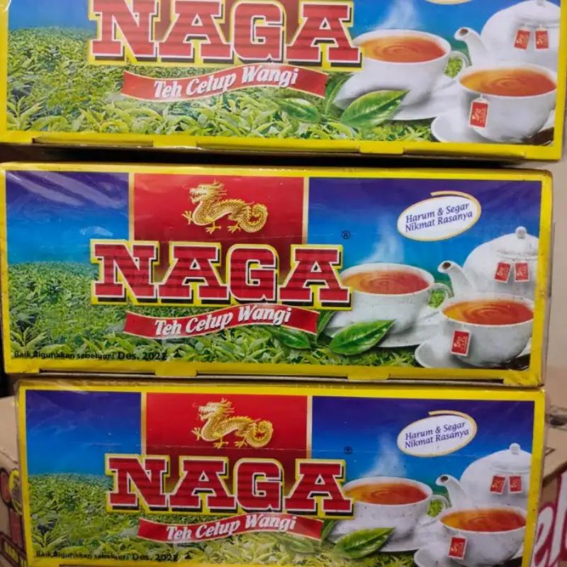 

Teh Celup Wangi Naga Teh Khas Malang 100g isi 25 Teh Celup