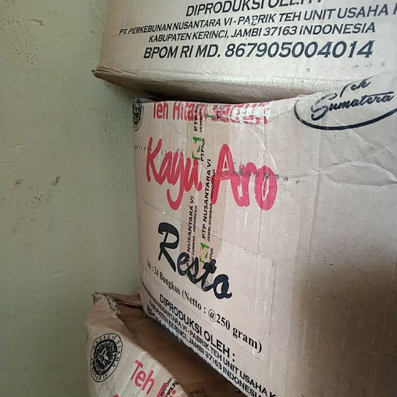 

Resto250g/Dus Teh kayu aro