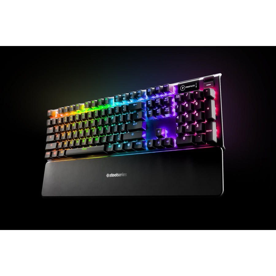 SteelSeries Apex 5 - Keyboard Mekanik Hybrid Full-size Hitam