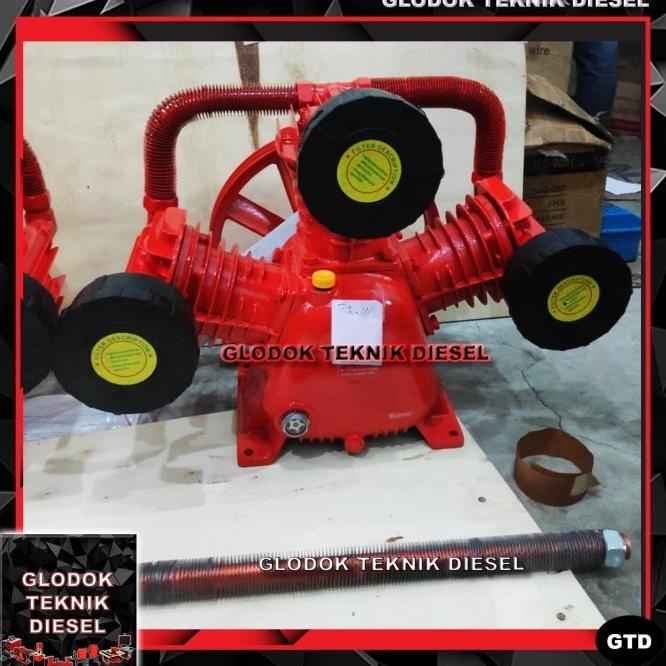 Kepala Kompresor 7.5 Hp Bare Compressor Headpump Air Compressor 7,5 Hp
