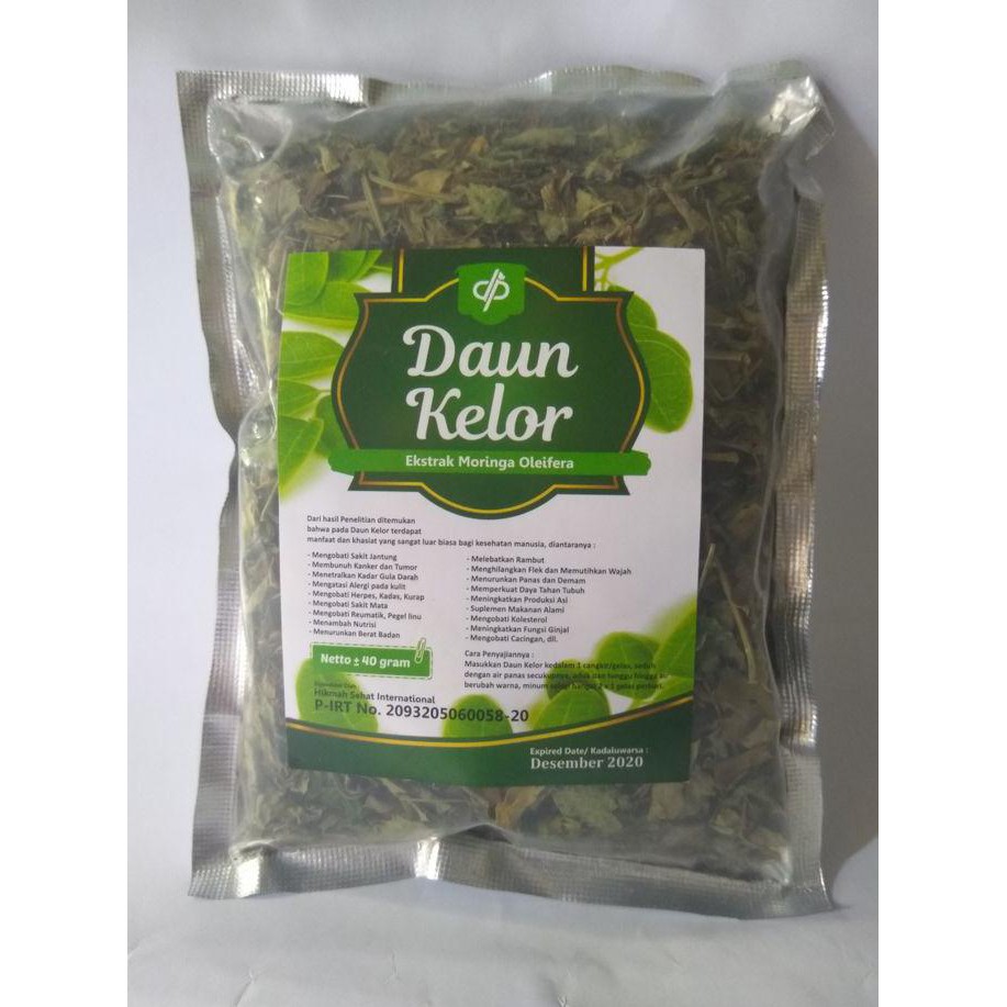 

Teh Seduh Daun Kelor