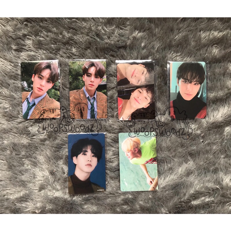 photocard pc an ode henggarae ymmd hitorijanai teen age green hoshi mingyu seventeen