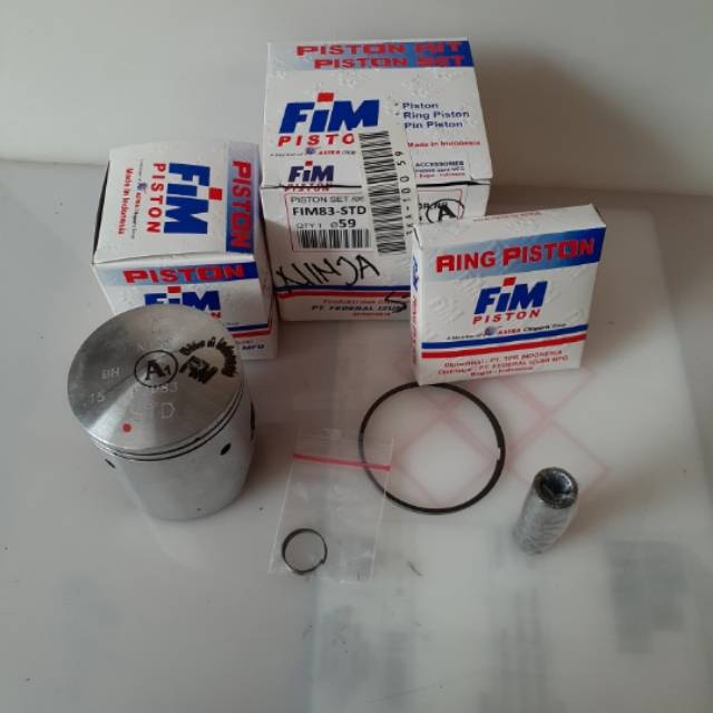 Piston seher kit ninja r ninja rr oversize 0 fim