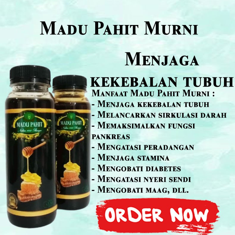 

Madu Pahit Murni 1000 Bunga 330 Gram