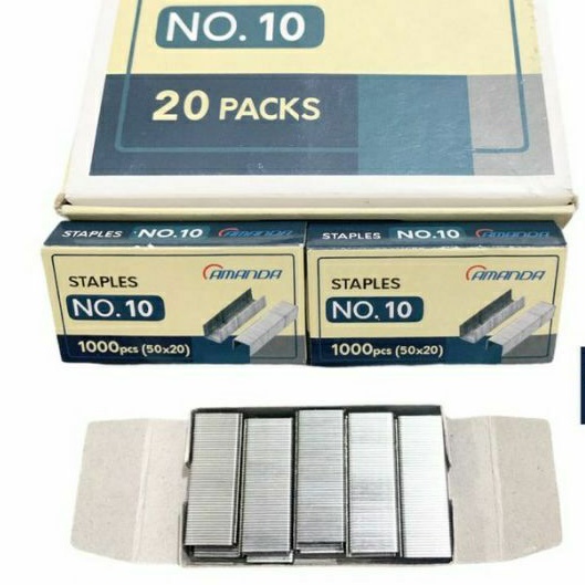 

Isi Staples no 10 Murah Berkualitas (Pak Kecil)