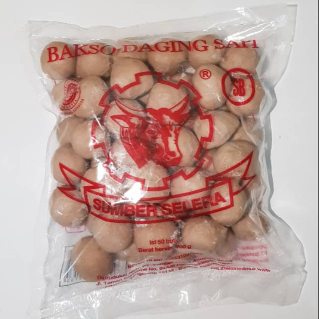 Jual Bakso Sapi Sumber Selera Premium Isi 50 Kebun Jeruk Shopee