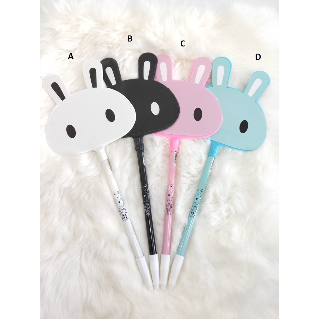 

Mixthings Rabit fan Pen - Pena Kece Terbaru / Pena Sekolah / Pena Murah / Cute Pen