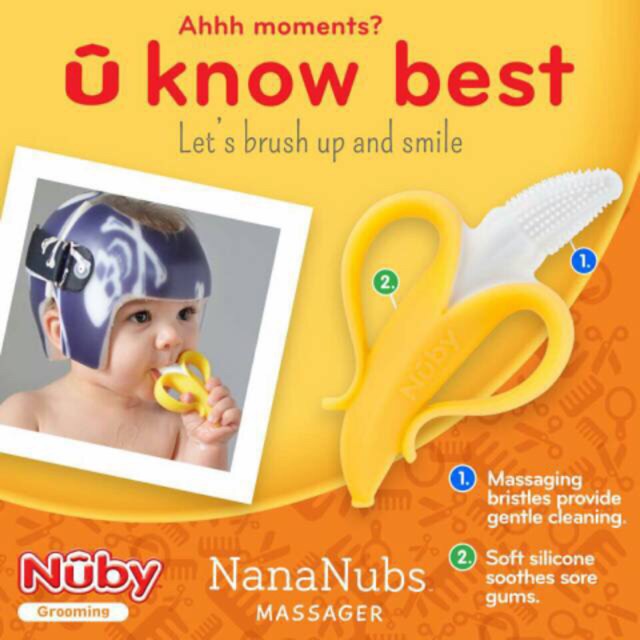 nuby teether banana
