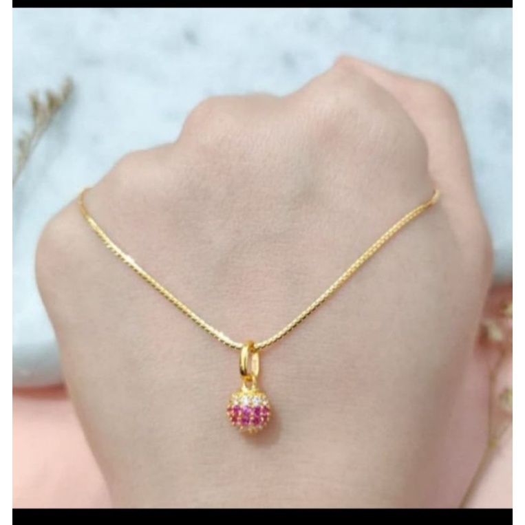 kalung emas varian italy