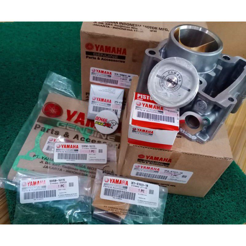 (COD) Blok Block seher seker cylinder Boring boring  Vixion old new 1PA original yamaha