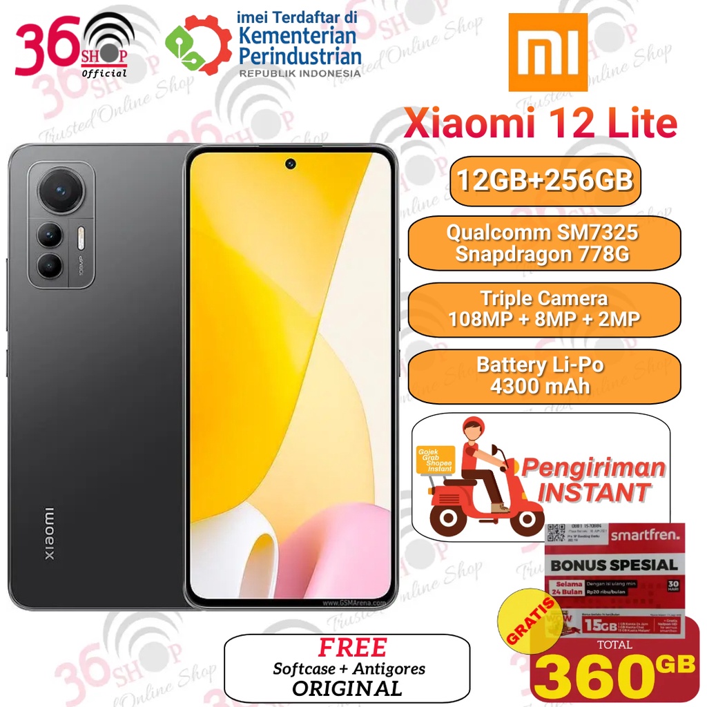 Xiaomi 12 Lite 8GB+256GB Garansi Resmi Xiaomi 1 Tahun-1