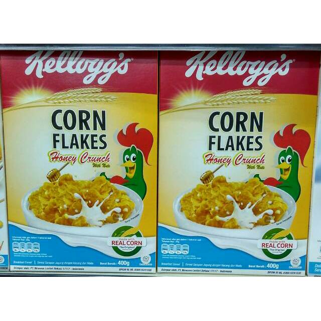 

KELLOG'S CORN FLAKES HONEY CRUNCH 400 GRAM