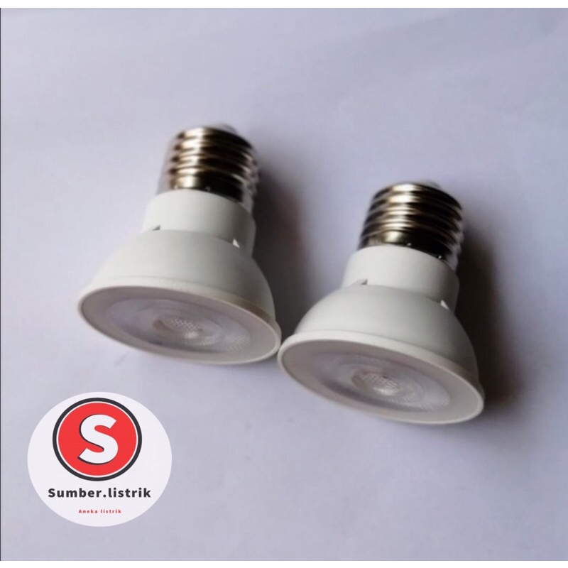 LAMPU HALOGEN SPOTLIGHT LED 6WATT FITTING E27 6 WATT COB SOROT 6W LAMPU SPOT LIGHT TUSUK 6W HOLOGEN