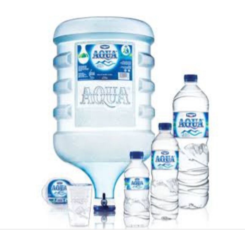 Jual Air Mineral Aqua Gelas 330ml 600ml 1500ml Karton Galon 19l Shopee Indonesia 9894