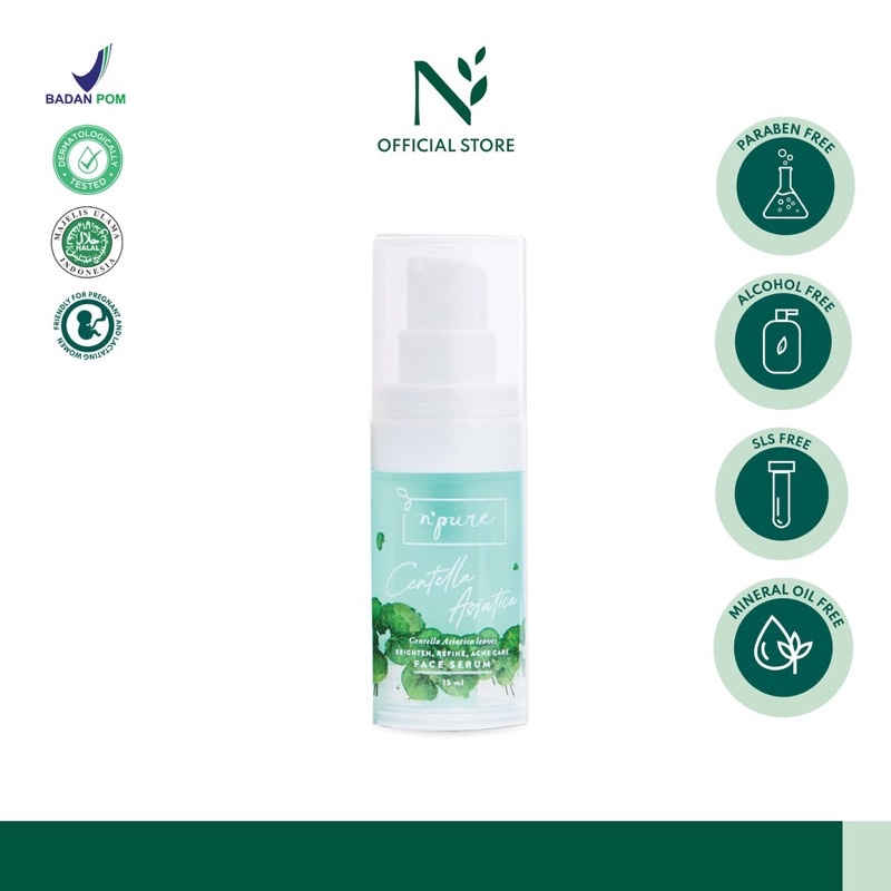 NPURE Silky Face Primer Serum Centella Asiatica