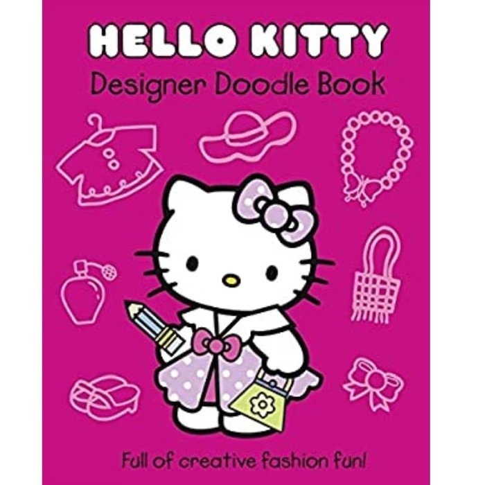 Buku Menggambar Anak Hello Kitty Buku Mewarnai Doodle Coloring Book Shopee Indonesia