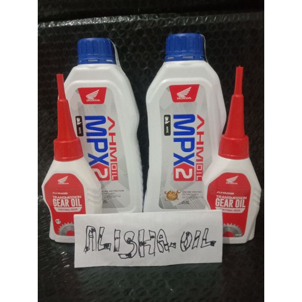 PROMO 2 PAKET OLI AHM Matic MPX2 800ml Set Gear 120ml