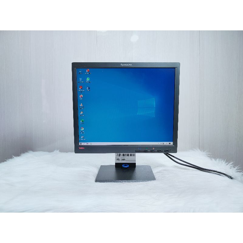 Monitor Lcd Lenovo Thinkvision L1711p Square New Ex Display Berkualitas