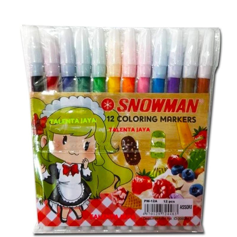 

SPIDOL SET SNOWMAN 6, 12, DAN 24 WARNA | SPIDOL WARNA SET SNOWMAN | SPIDOL MURAH BERKUALITAS