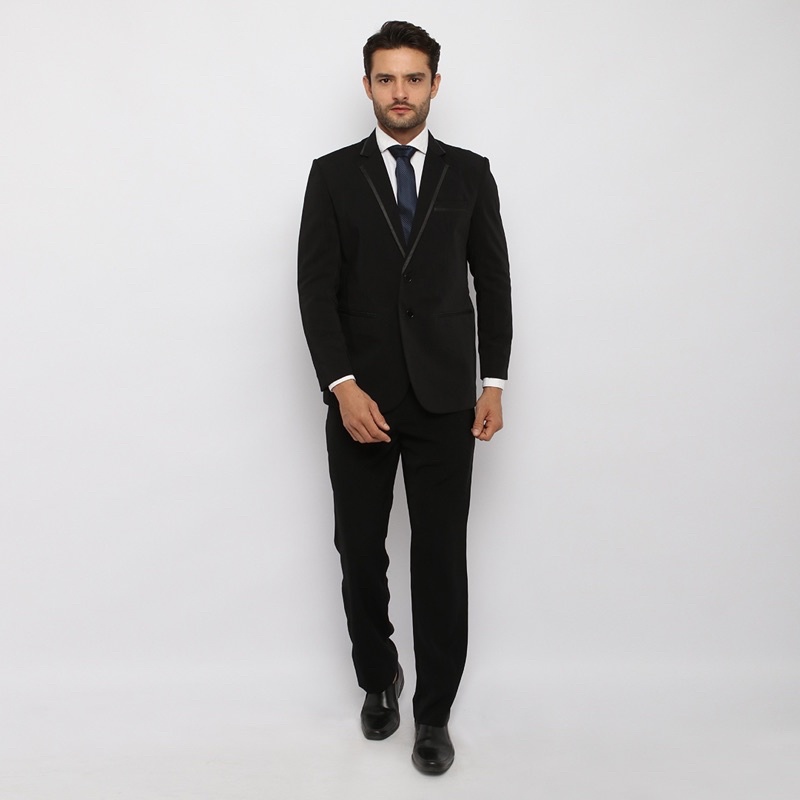 premium setelan jas celana pria formal jas kantor jas nikah pria stelan jas celana